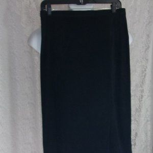 Melisa Lawrence Black Maxi/Boot  Skirt Size 14  NWOT